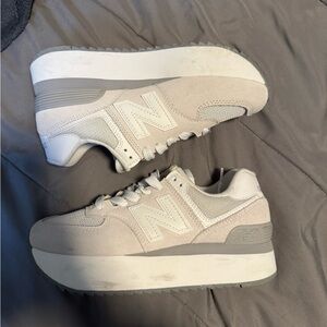 New Balance 574+ Platform Sneakers